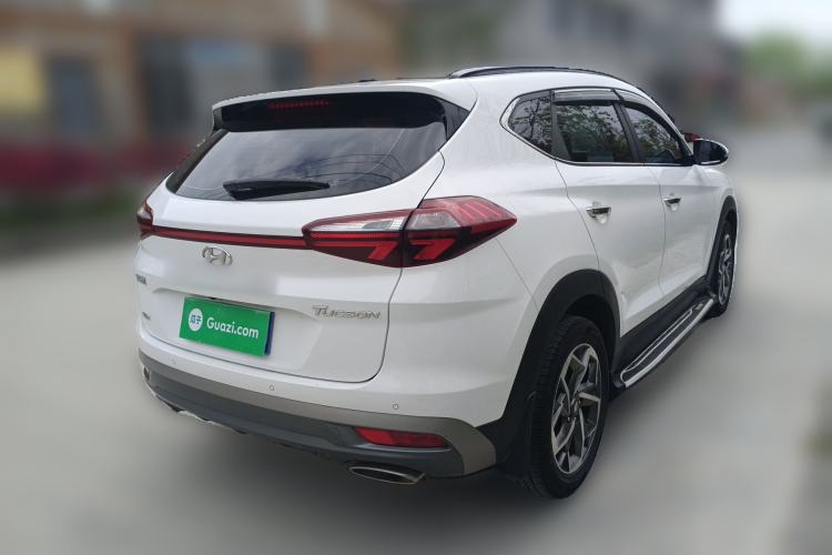 Used Hyundai Tucson 2020 280TGDi Two-Wheel-Drive GLS Fashion Edition China VI Standard Rear Right 45 Deg