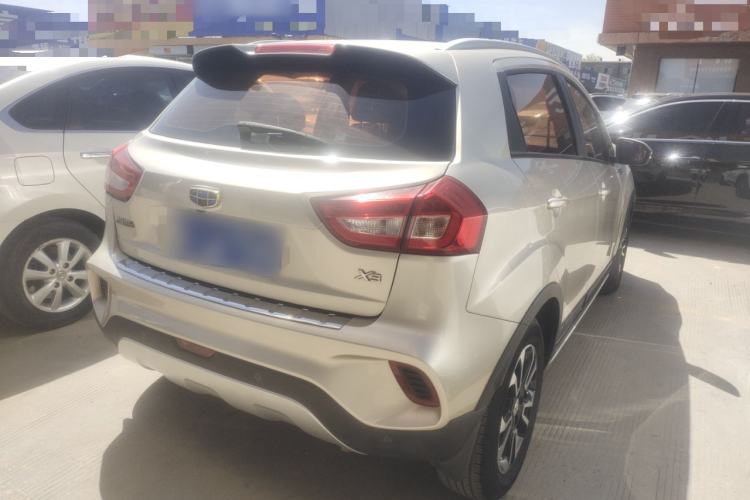 Used Geely Auto Vision X3 2017 1.5L Manual Luxury Model Rear Right 45 Deg