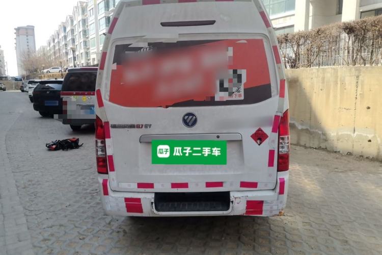 Used Foton Scenic G7 New Energy 2021 Zhilan Cargo Version High-Roof Model