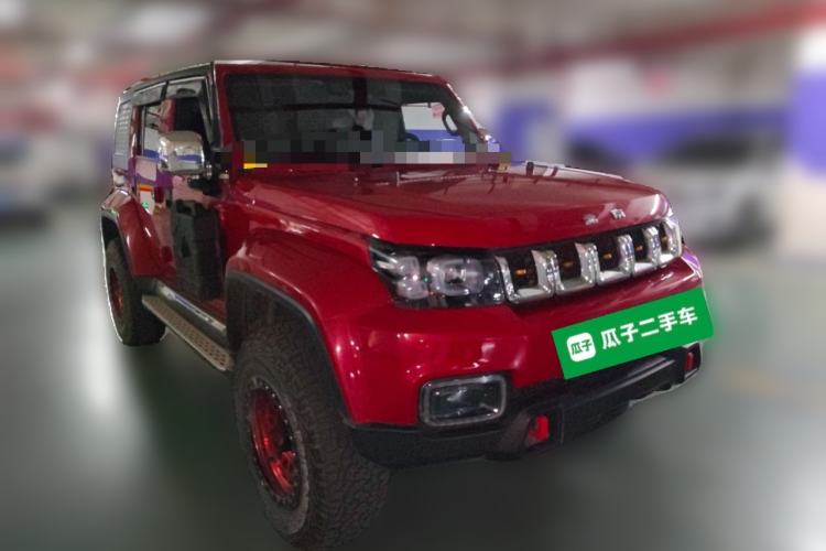 Used BAIC Off-Road BJ40 2019 2.0T Automatic Four-Wheel Drive Urban Hunter Edition Premium Model China V Emission Standard Front Right 45 Deg