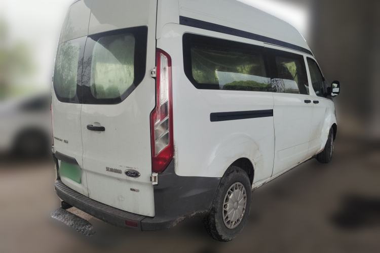 Used Ford Transit 2019 2.0T Diesel Multi-Purpose Commercial Vehicle Mid-Drive Mid-Roof 6-Seater China VI Standard Rear Right 45 Deg