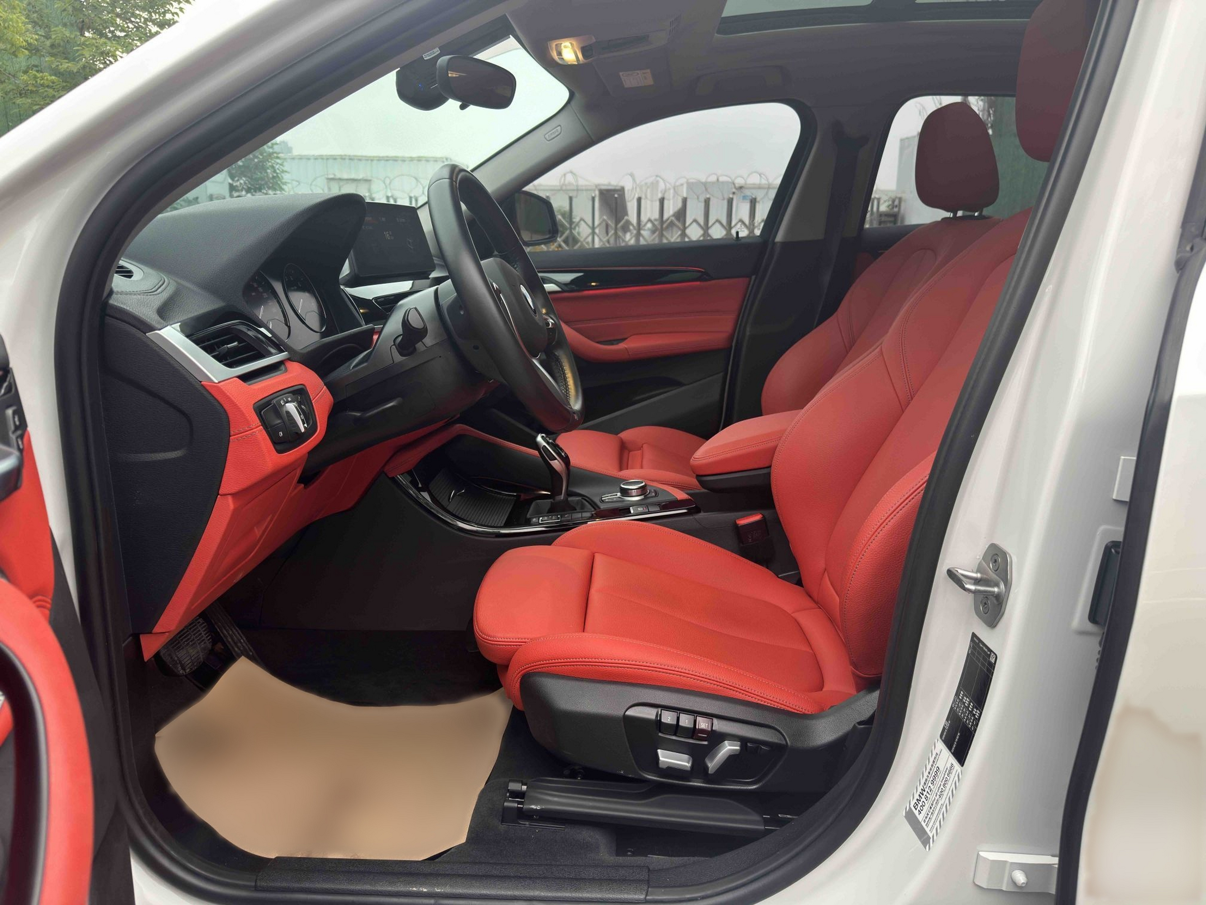 Avant de la voiture