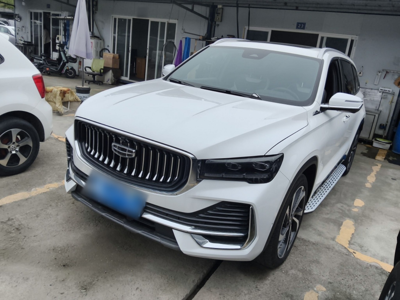 Parte inferior delantera