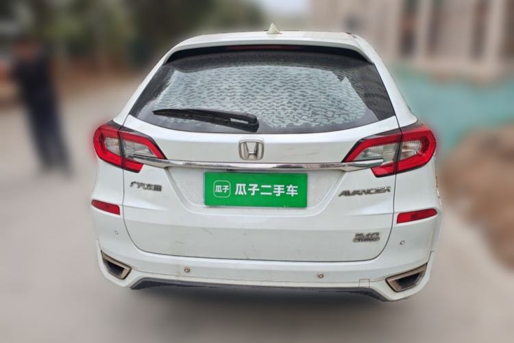 Used Honda Avancier 2017 240TURBO Two-Wheel Drive Luxury Edition Rear