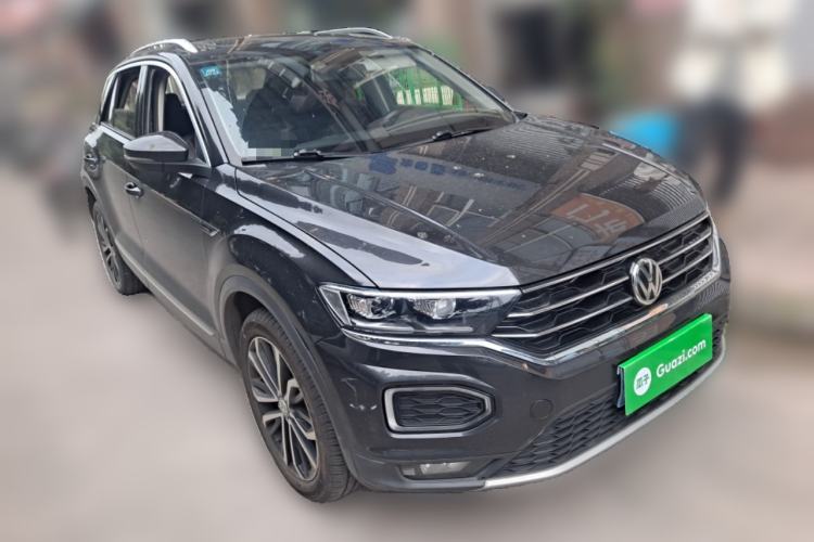 Used Volkswagen T-ROC 2020 280TSI DSG Two-Wheel Drive Comfort Version Front Right 45 Deg