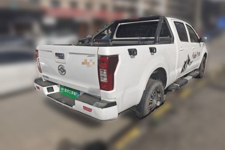 Used Huanghai Xiao Niu 2021 2.4L N1 Manual Gasoline Two-Wheel Drive Chuanfu Type Extended Flat-Bottom Cargo Bed 4K22
