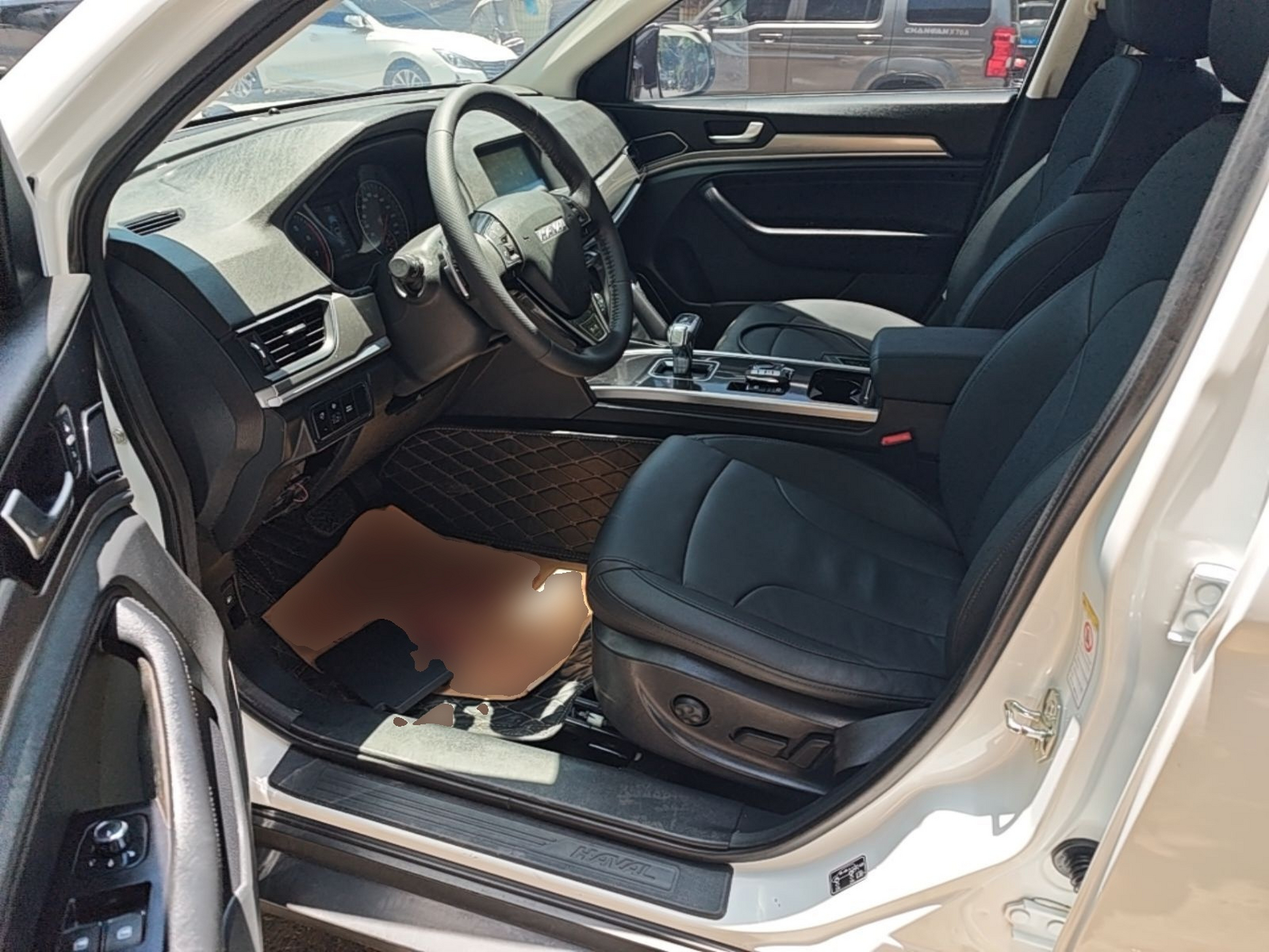 Avant de la voiture