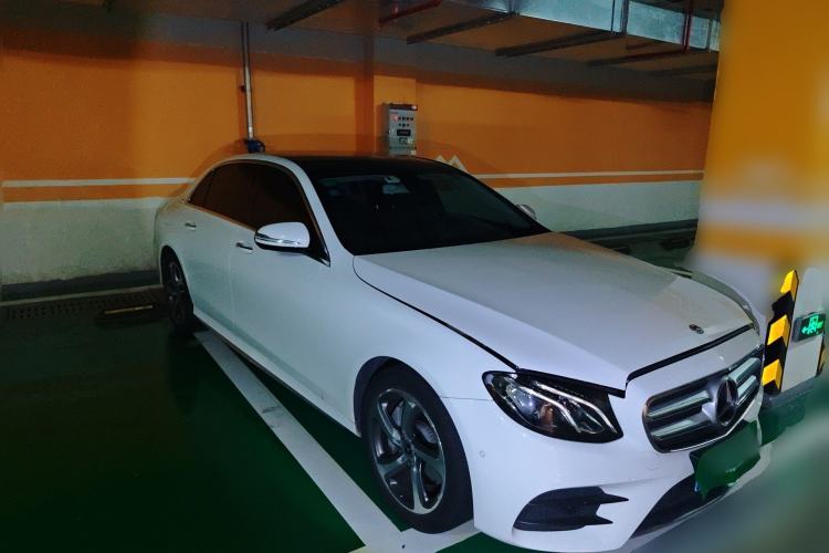 Used Mercedes-Benz E-Class 2017 E 300 L Sporty and Stylish Model Front Right 45 Deg