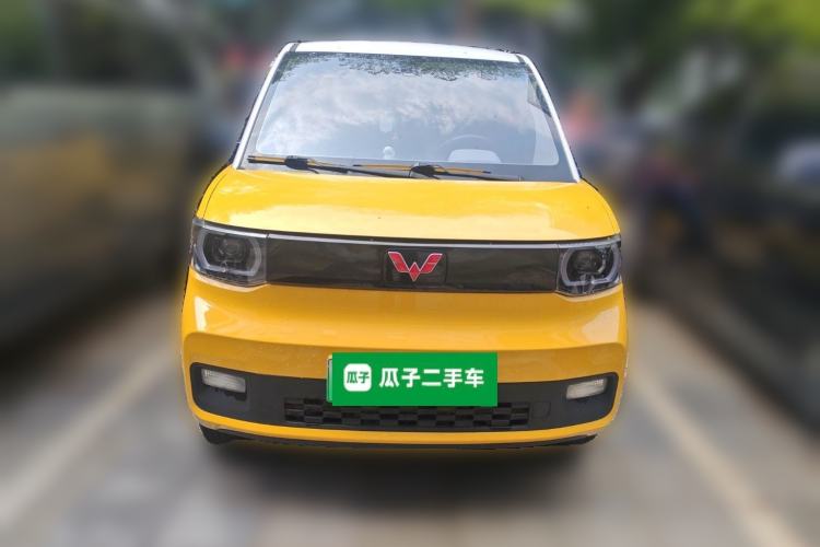 Used Wuling Hongguang MINIEV 2021 Macaron Fashion Model Lithium Iron Phosphate Front