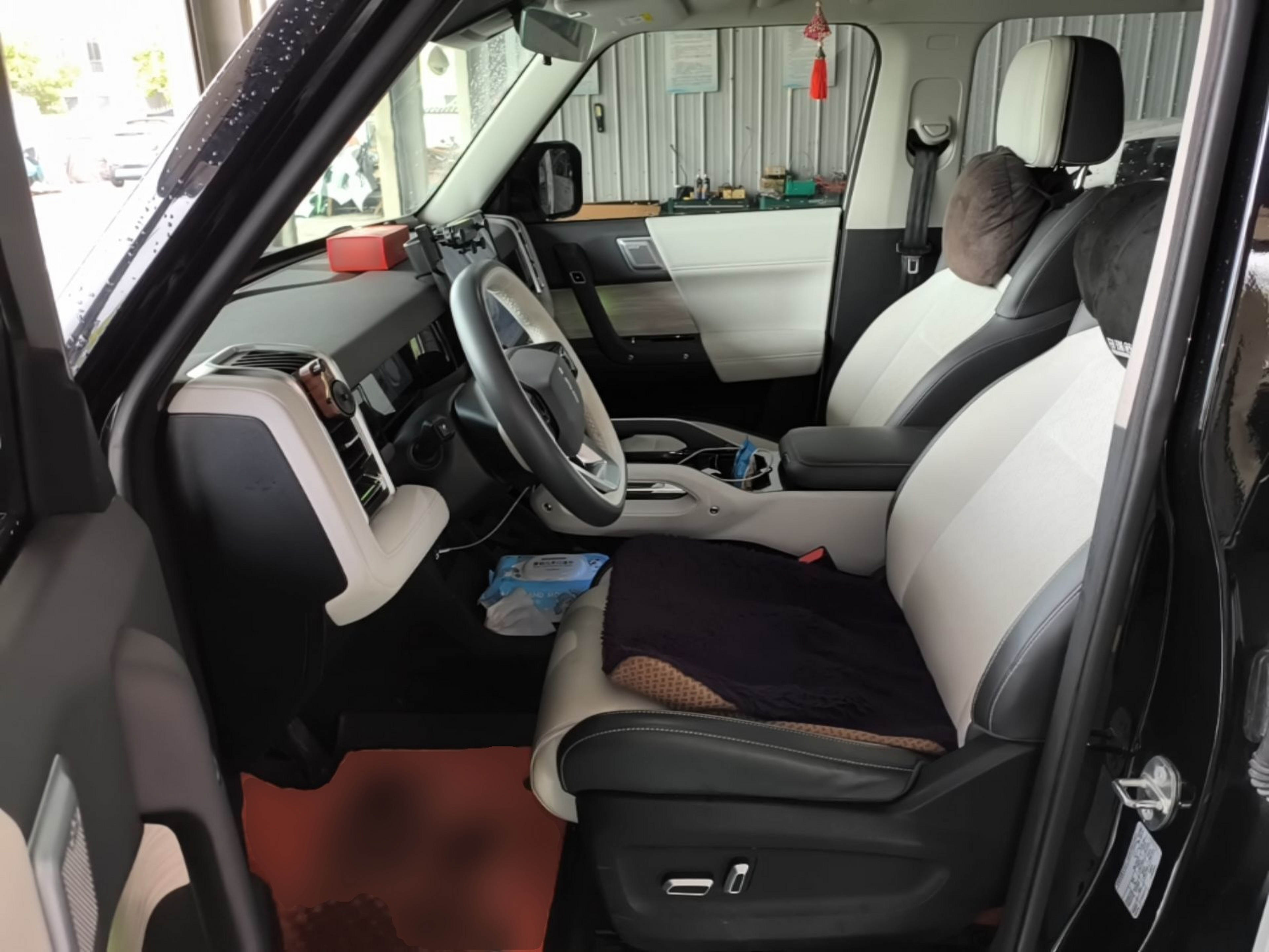 Avant de la voiture