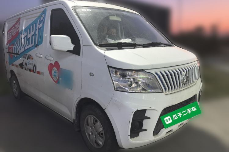 Used CHANGAN KAICHENG Ruixing EM60 2022 Pure Electric Van 4498 mm Long Flat Roof with Rear-Hinged Doors 2 Seats 60 kW 41.86 kWh