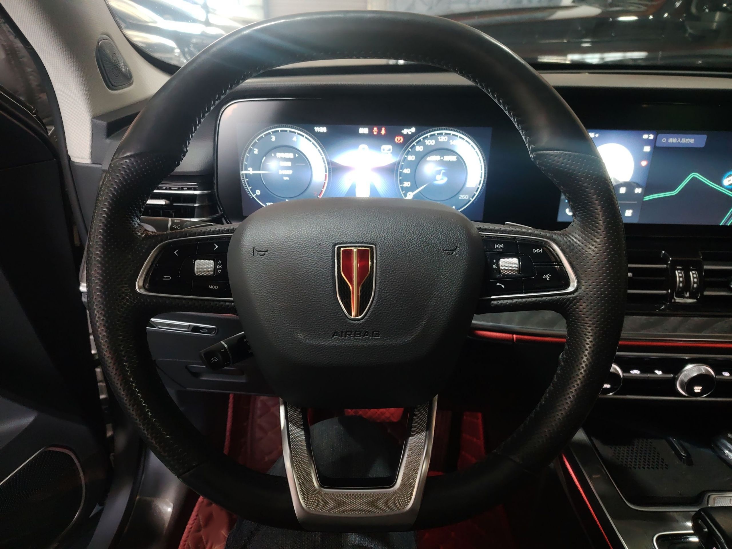 Hongqi HS5 2023 2.0T Four-Wheel Drive Flagship Pro Edition - Chinese Trim Ling — снимка 7