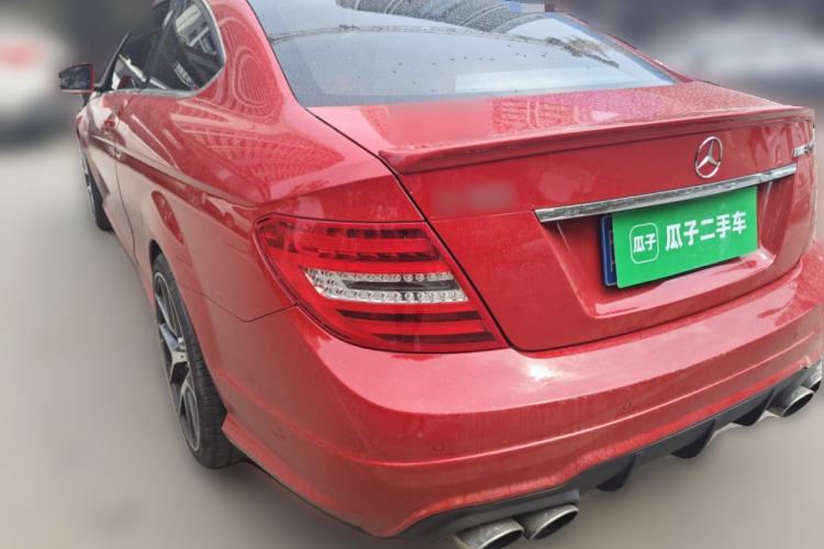Used Mercedes-Benz C-Class 2013 C 180 Coupe Rear Left 45 Deg