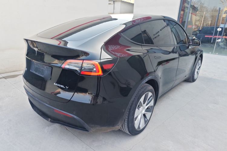 Used Tesla Model Y 2021 Long-Range All-Wheel-Drive Version 3D7 Rear Right 45 Deg