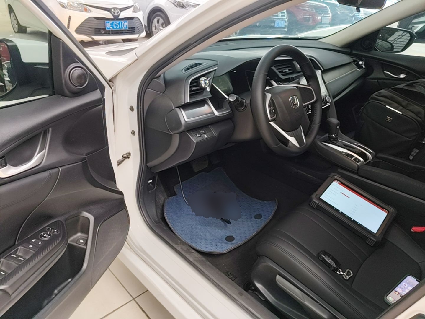 Avant de la voiture