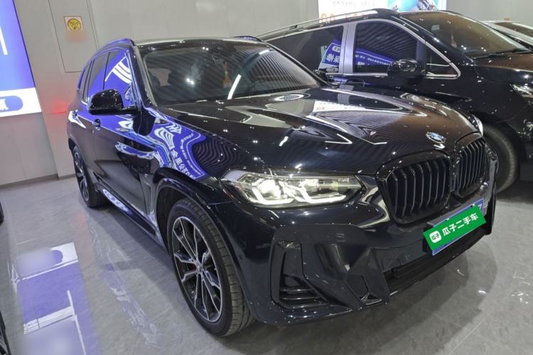 Used BMW X3 2023 xDrive30i Leading Model M Night Edition Package Front Right 45 Deg