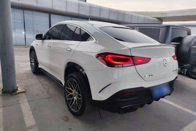 Used Mercedes-Benz GLE 2022 Refreshed GLE 350 4MATIC Coupe SUV Luxury Edition Rear Left 45 Deg