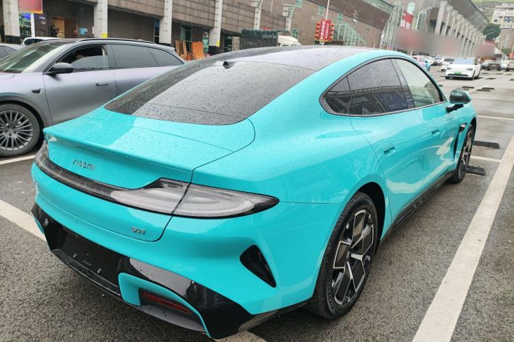 Used Xiaomi Auto SU7 2024 Rear-Drive Ultra-Long Range Advanced Pro-Level Intelligent Driving Version Rear Right 45 Deg