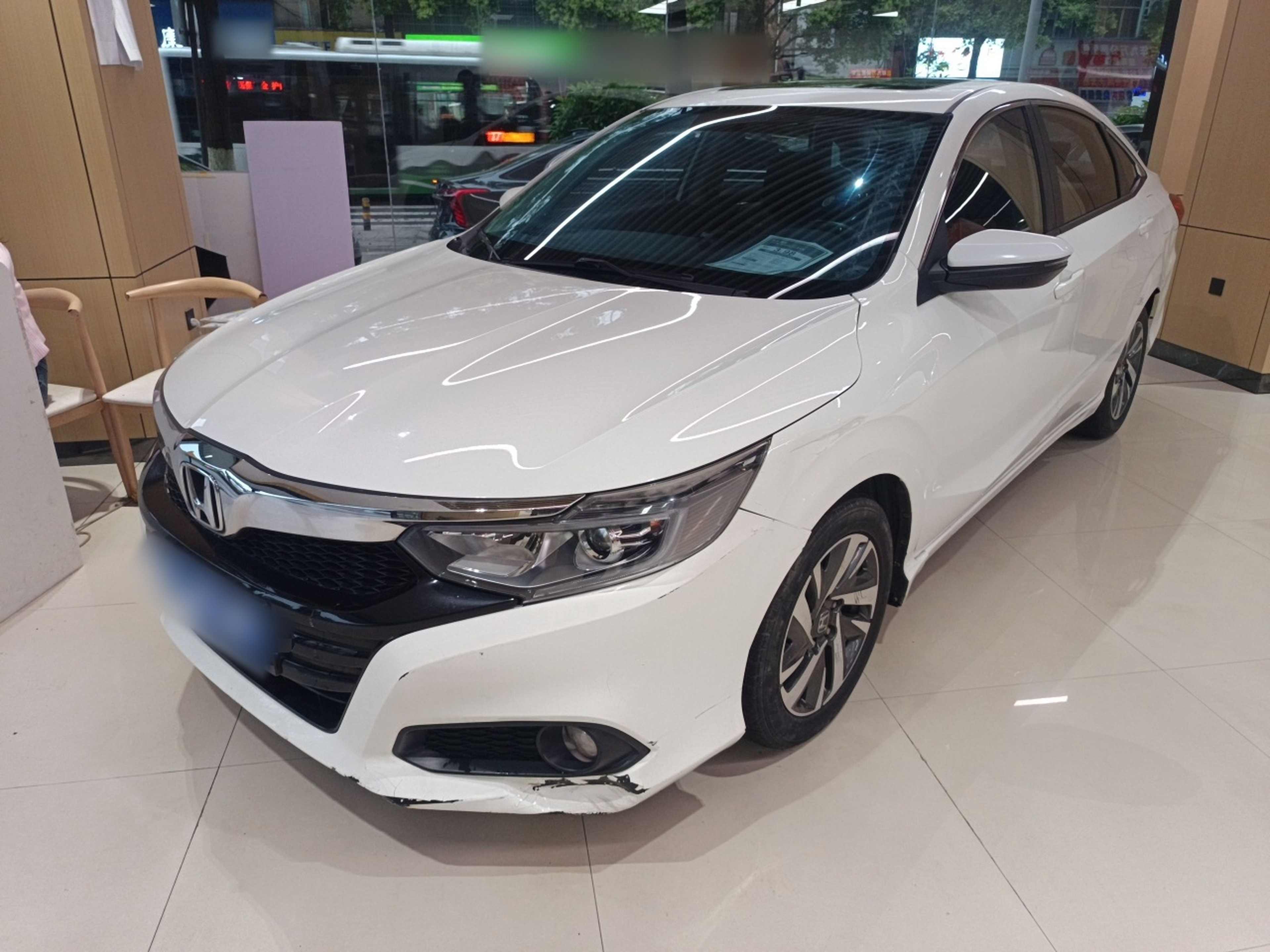 Parte inferior delantera