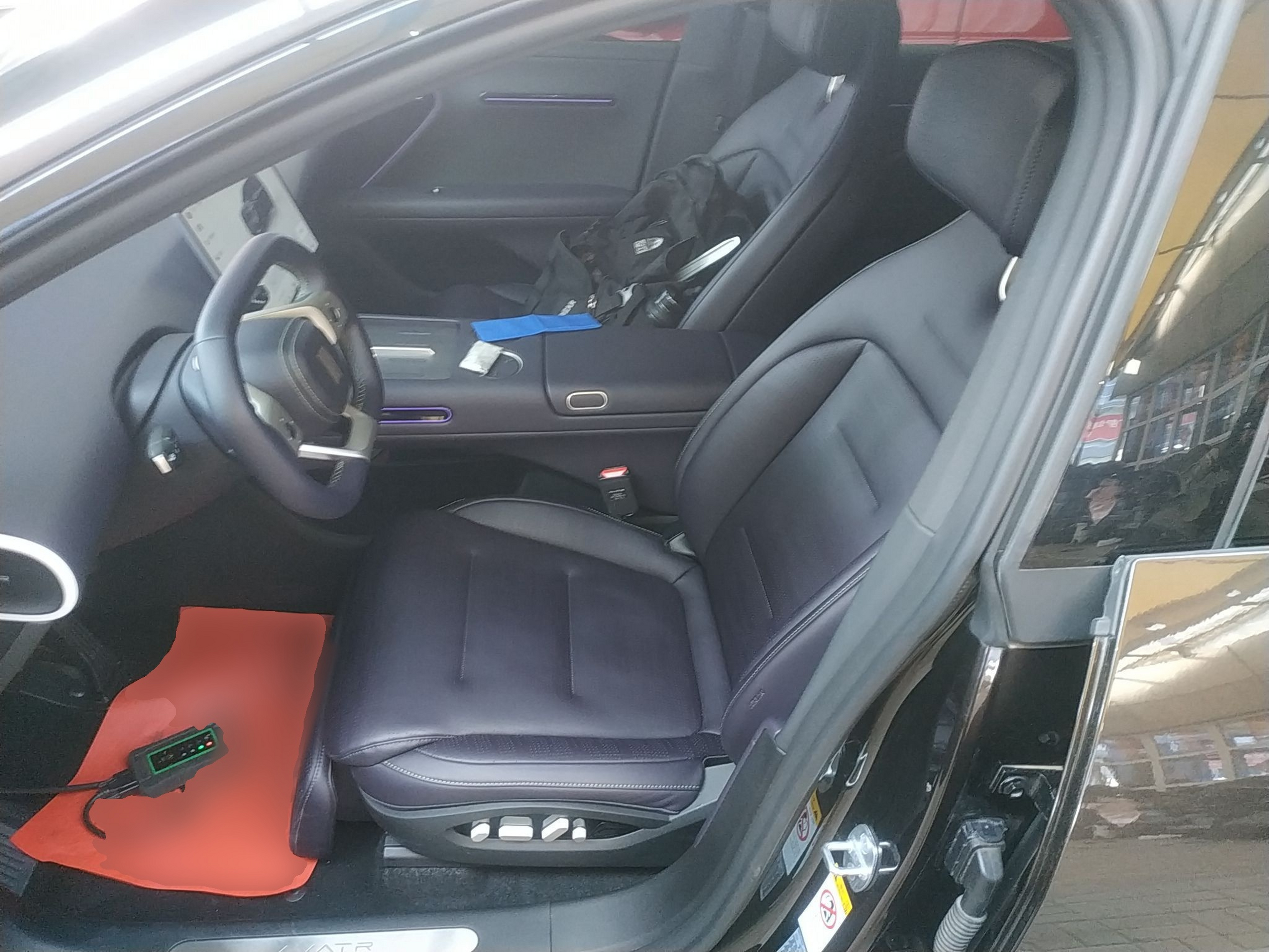Avant de la voiture
