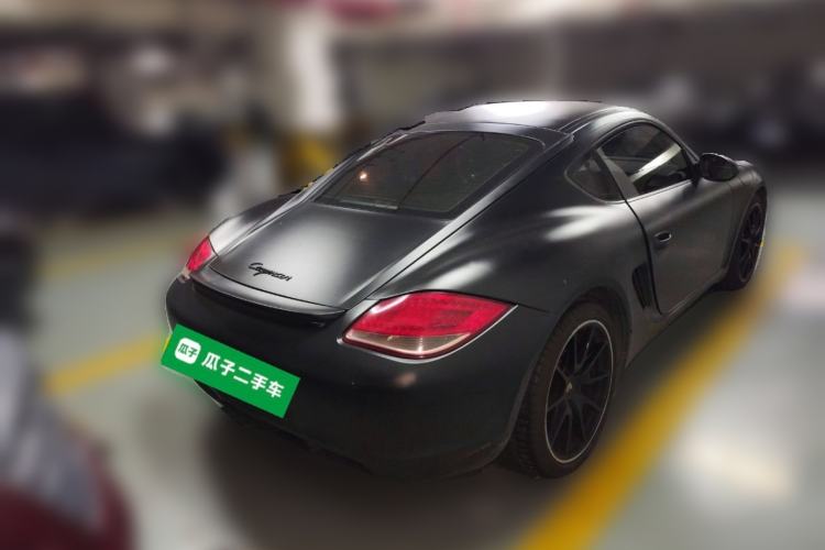 Used Porsche Cayman 2012 Cayman Black Edition 2.9L Rear Right 45 Deg