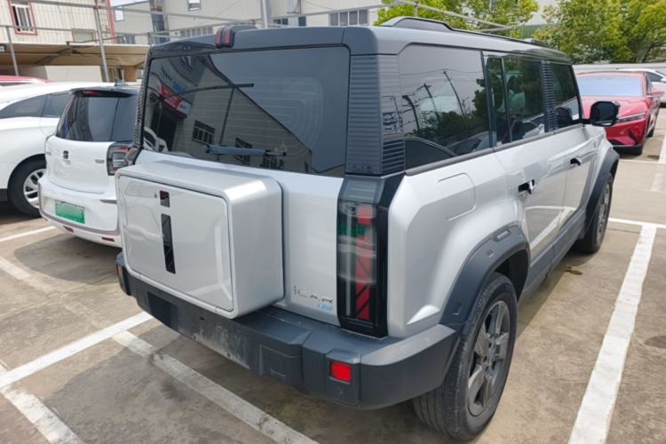 Used iCAR 03 2024 401km Two-Wheel Drive Standard Advanced Version Rear Right 45 Deg