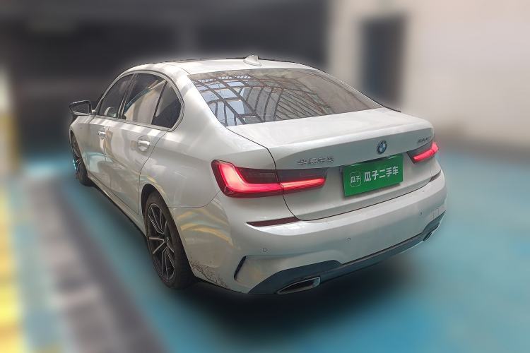 Used BMW 3 Series 2021 Second Facelift 320Li M Sport Package Rear Left 45 Deg