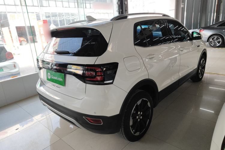 Used Volkswagen Tacqua 2021 1.5L Automatic Yue Zhi Lian Edition Rear Right 45 Deg