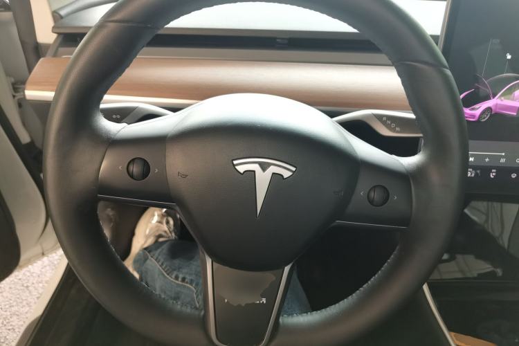 Used Tesla Model 3 2019 Standard Range Rear-Wheel Drive Upgraded Version (60 kWh) Steering Wheel