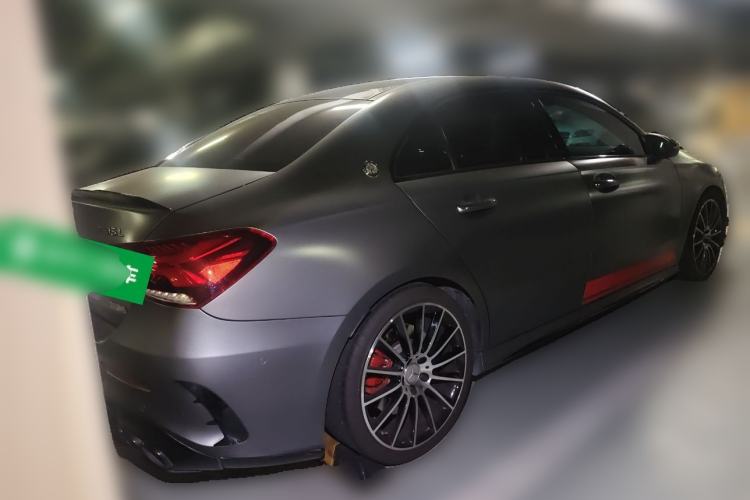 Used Mercedes-Benz A AMG 2022 AMG A 35 L 4MATIC Rear Right 45 Deg