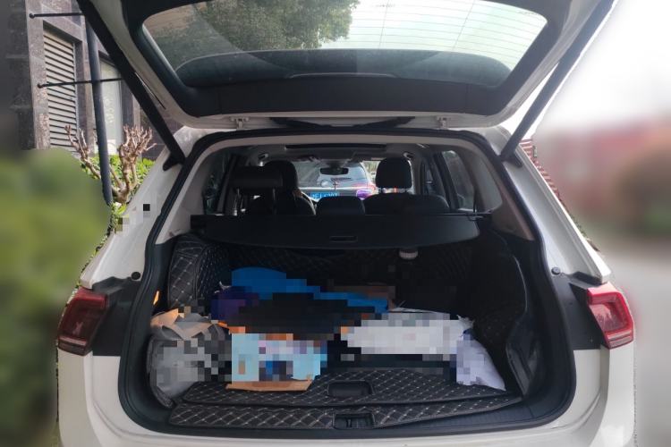 Used Volkswagen Tiguan L New Energy 2019 430 PHEV Hybrid Flagship Model Trunk