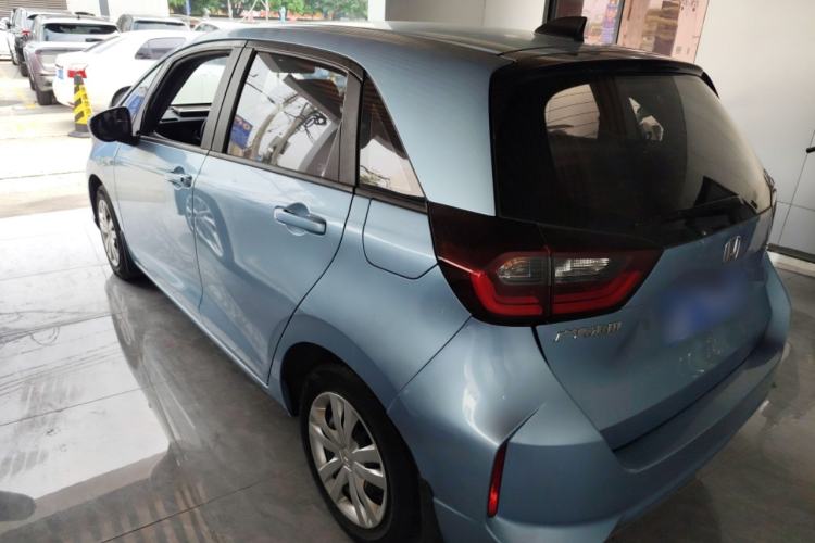 Used Honda Fit 2021 1.5L CVT Trend Edition Rear Left 45 Deg