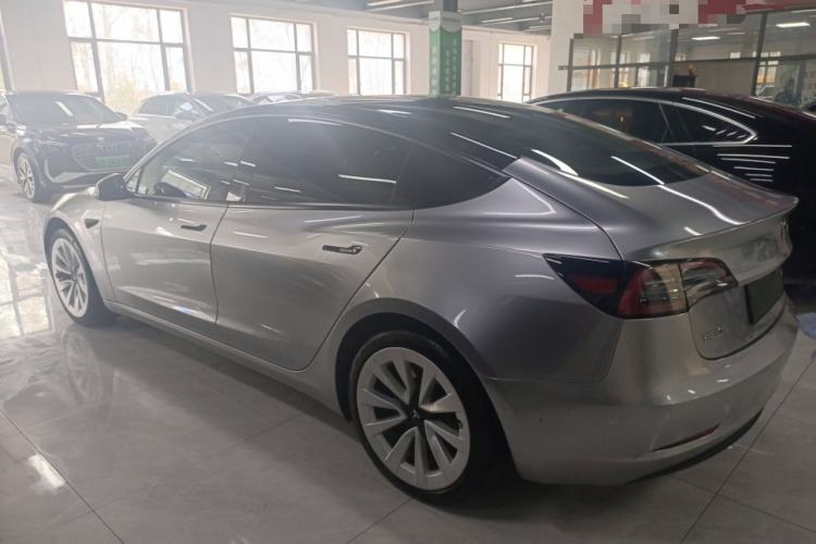 Used Tesla Model 3 2022 Rear-Wheel-Drive Version Rear Left 45 Deg