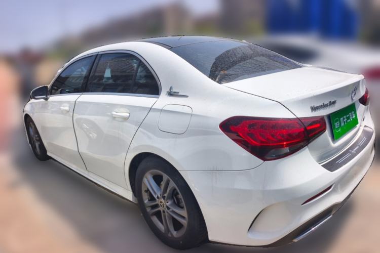 Used Mercedes-Benz A-Class 2022 A 180 L Sport Sedan Rear Left 45 Deg