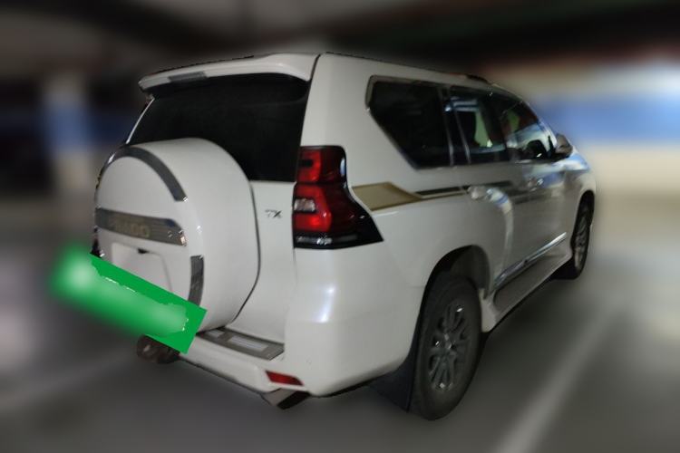 Used Toyota Prado 2018 3.5L Automatic TX-L with Rear-Mounted Spare Tire
