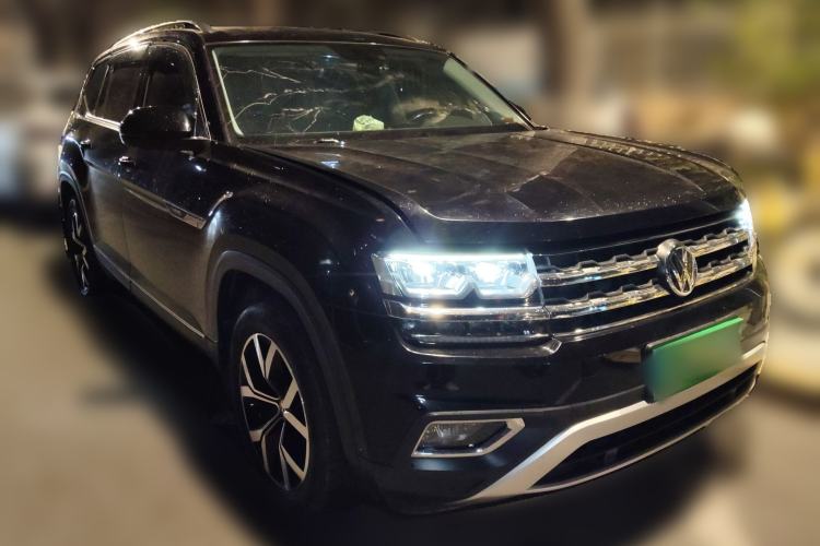 Used Volkswagen Teramont 2017 380TSI Four-Wheel Drive Luxury Edition Front Right 45 Deg