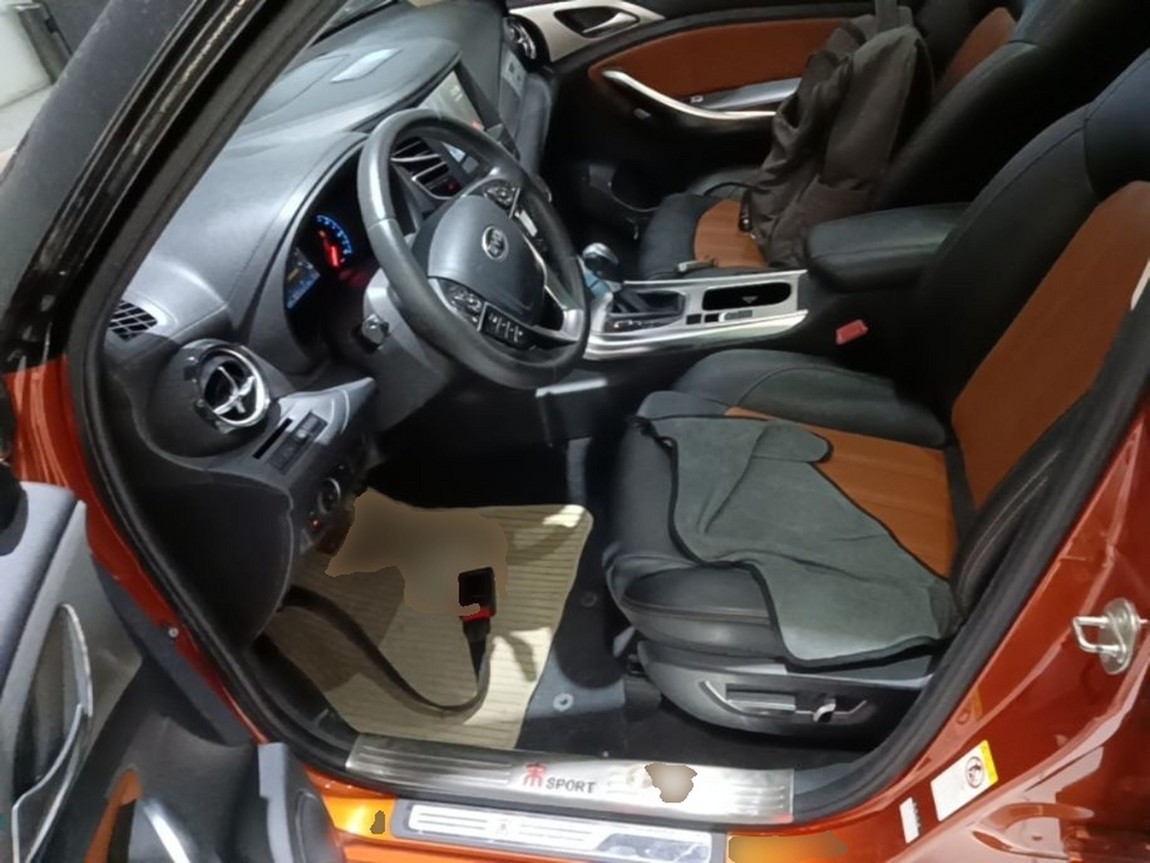 Avant de la voiture