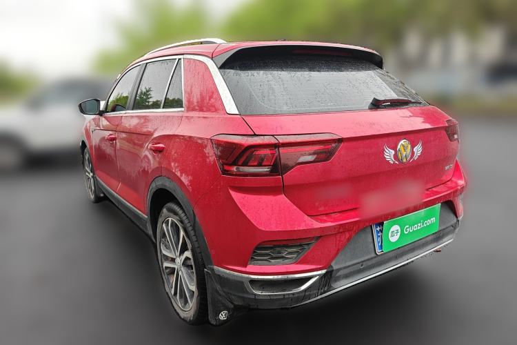 Used Volkswagen T-ROC 2018 280TSI DSG Four-Wheel Drive Luxury Version China V Emission Standard Rear Left 45 Deg