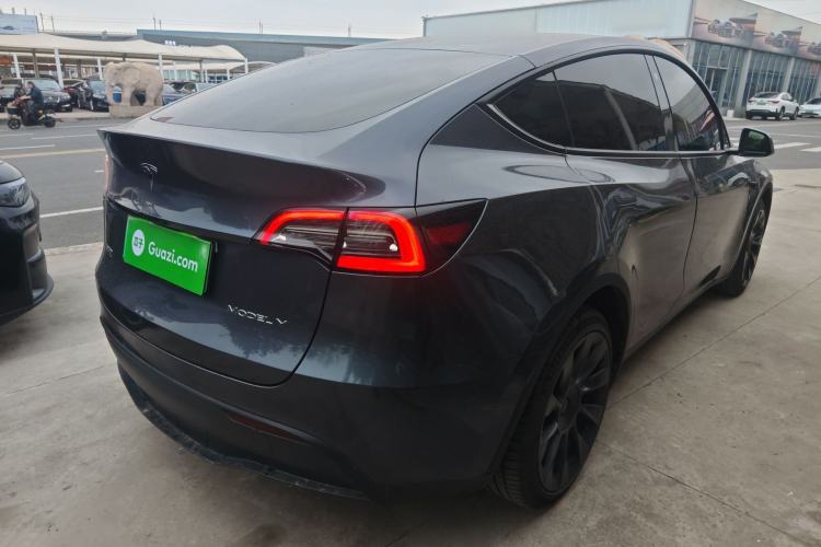 Used Tesla Model Y 2021 Long-Range All-Wheel-Drive Version Rear Right 45 Deg