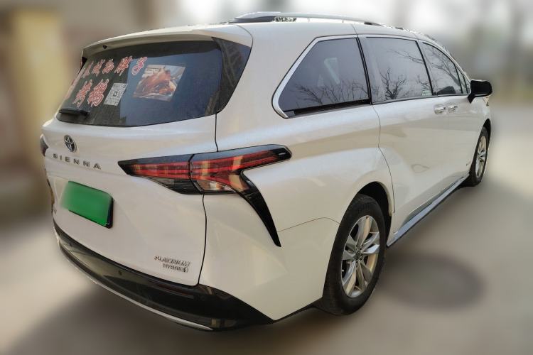 Used Toyota SIENNA 2021 2.5L Hybrid Platinum Edition Rear Right 45 Deg