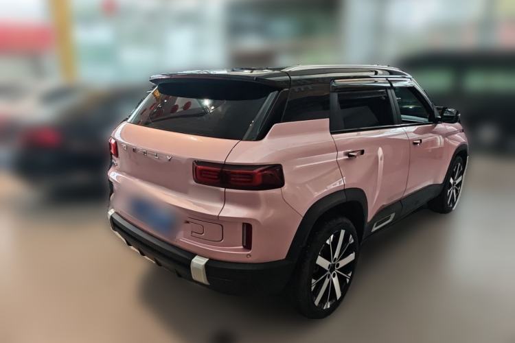 Used Geely Auto icon 2023 1.5TD Chocolate Smoothie Edition Rear Right 45 Deg