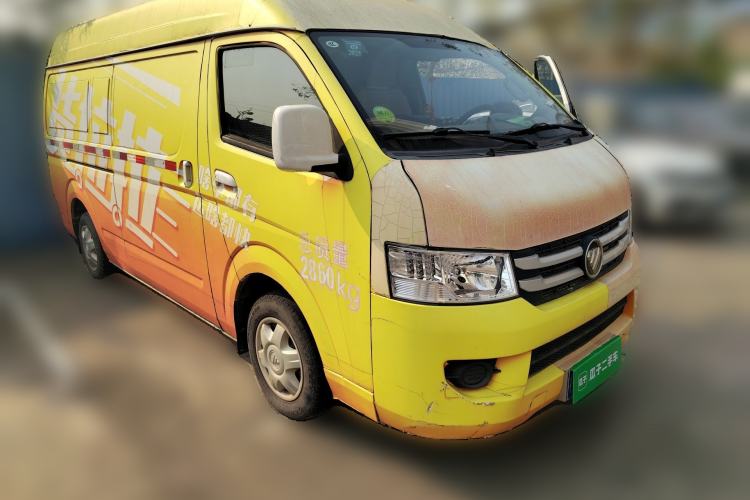 Used Foton Scenic G7 2020 2.4L Commercial Version Long Wheelbase High-Roof 2-Seat Van China VI Emission Standard 4K22D4M Front Right 45 Deg