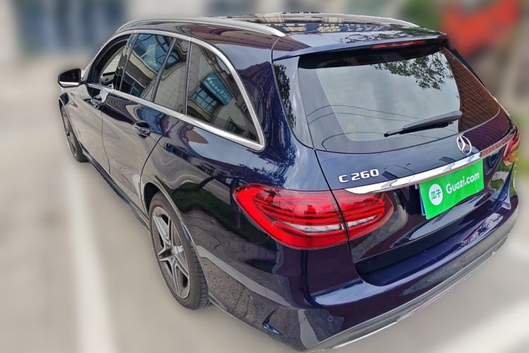 Used Mercedes-Benz C-Class 2019 C 260 Estate Rear Left 45 Deg