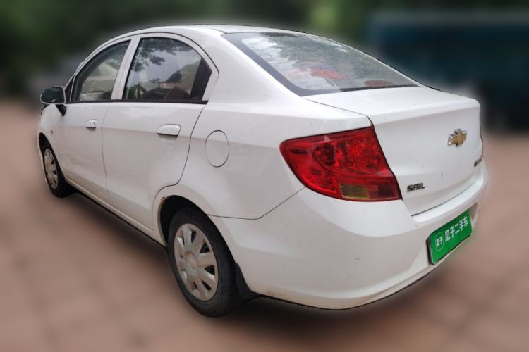 Used Chevrolet Sail 2013 Sedan 1.4L Manual - Youyi Happiness Edition Rear Left 45 Deg