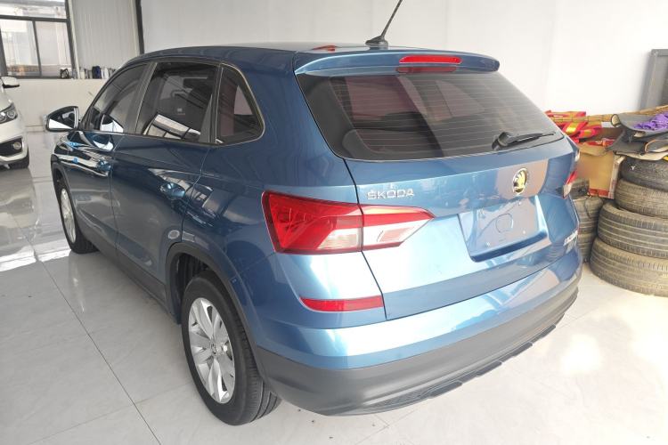 Used Skoda Kamiq 2018 1.5L Automatic Standard Version China V Emission Standard Rear Left 45 Deg