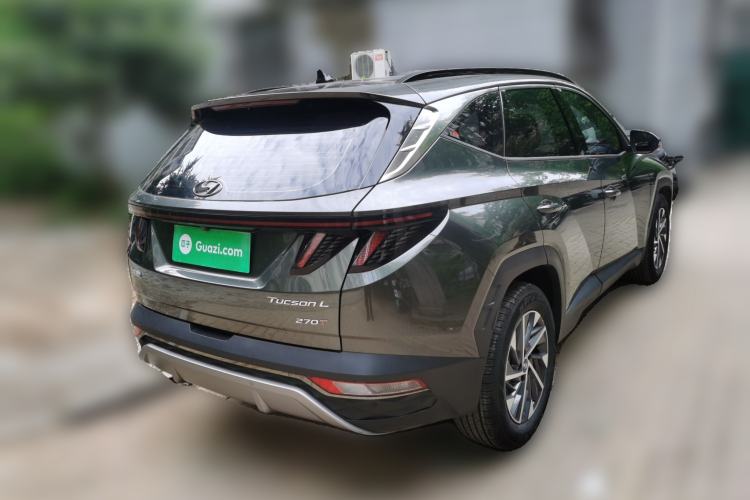 Used Hyundai Tucson 2023 Tucson L 1.5T Automatic Two-Wheel Drive GLX Elite Edition Rear Right 45 Deg