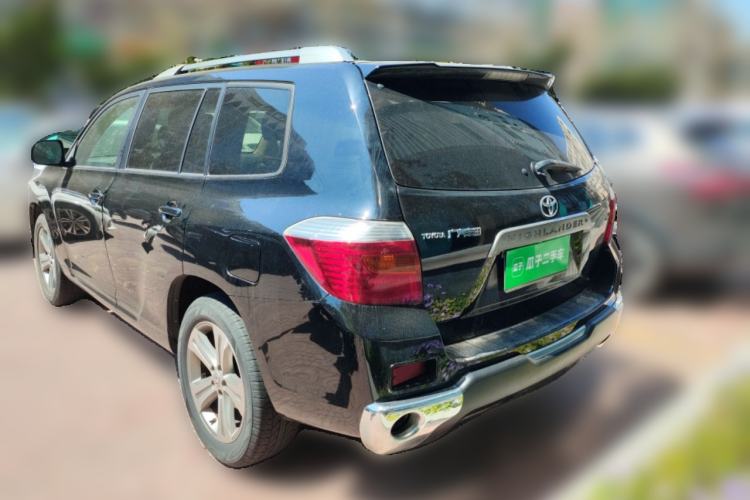 Used Toyota Highlander 2009 2.7L Two-Wheel Drive 7-Seater Luxury Edition Rear Left 45 Deg