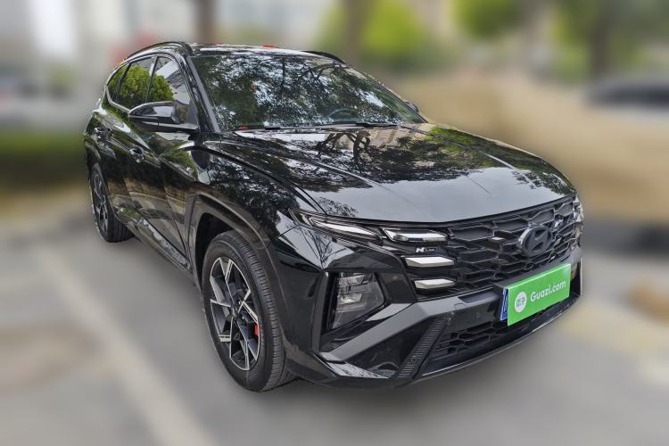 Used Hyundai Tucson 2025 Tucson L 1.5T Elite Edition N-Line Front Right 45 Deg