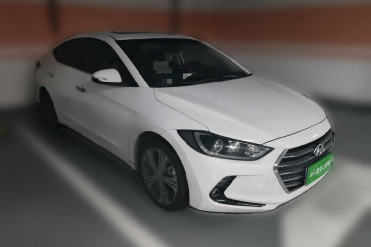 Used Hyundai Elantra (6th Generation / Lingdong) 2018 1.4T Dual-Clutch Xuan Dong · Dynamic Edition Front Right 45 Deg