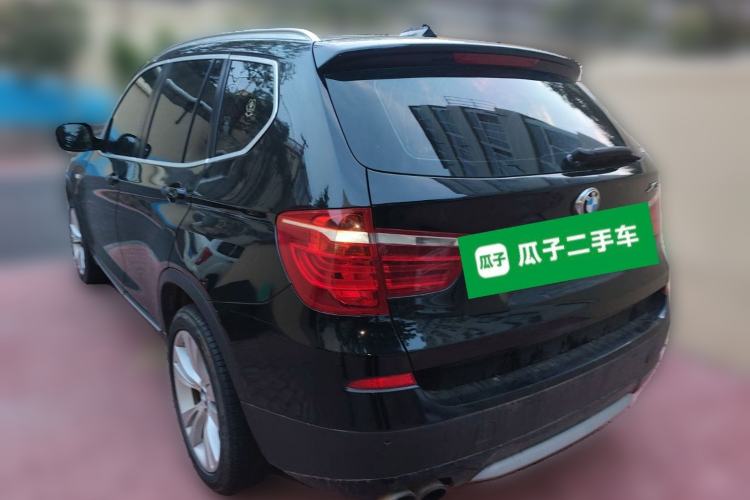 Used BMW X3 2011 xDrive35i Luxury Model Rear Left 45 Deg